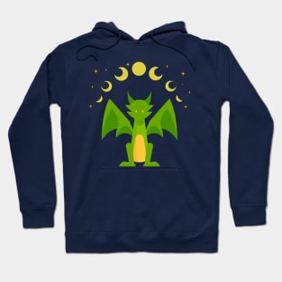 Yes it really is a green dragon. Hoodie